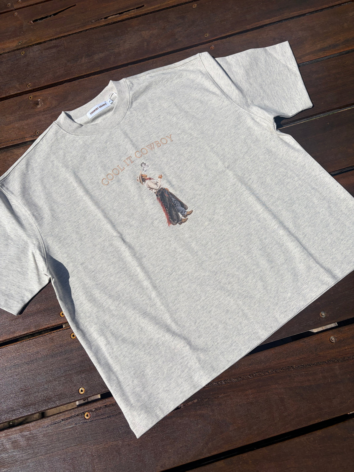 Cool It Cowboy Tee 🤠