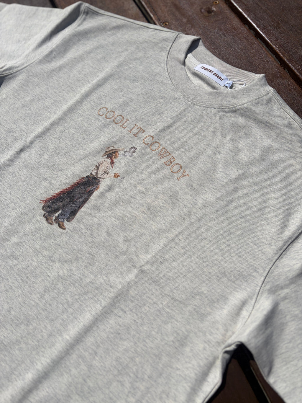 Cool It Cowboy Tee 🤠