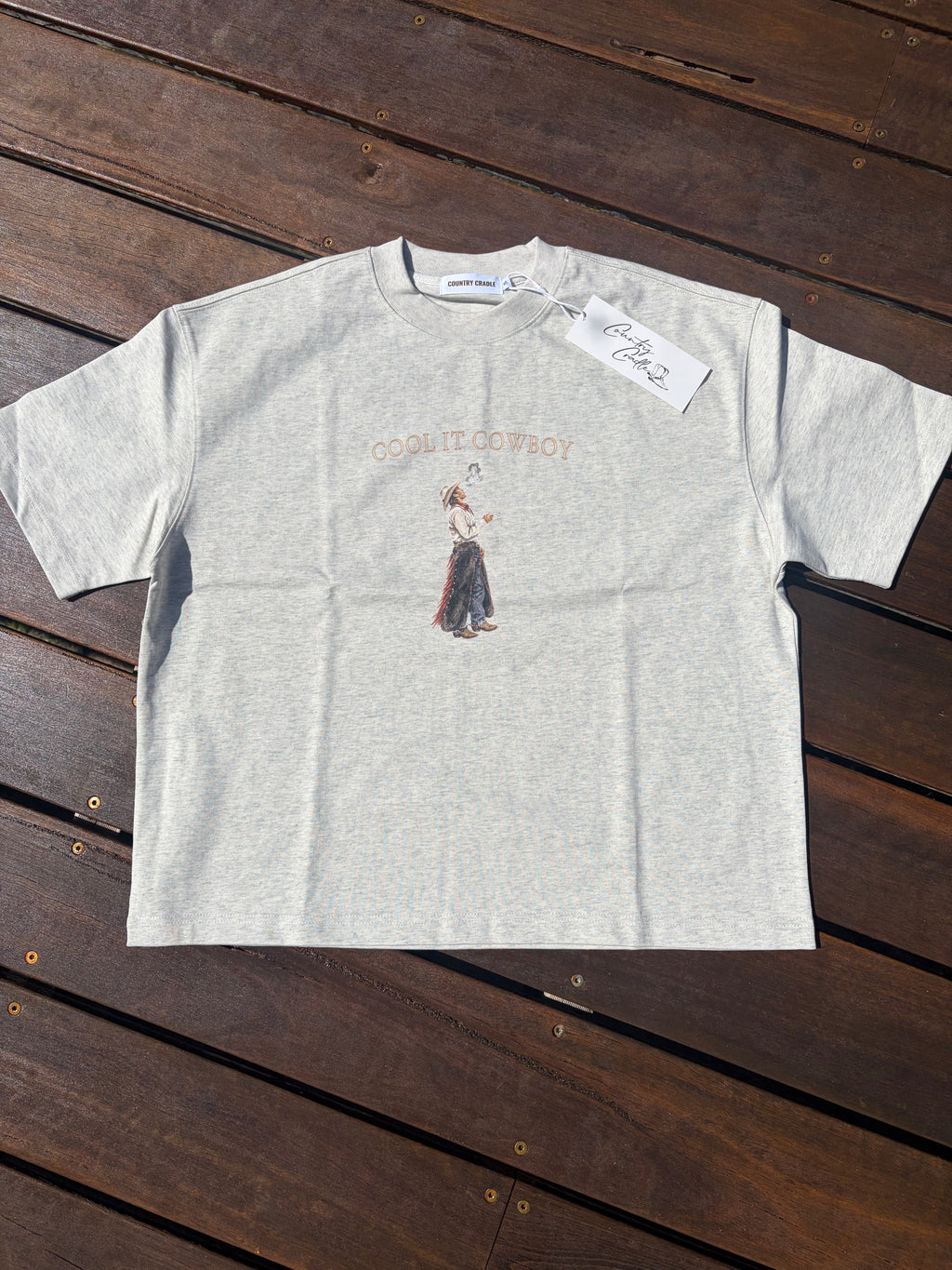 Cool It Cowboy Tee 🤠