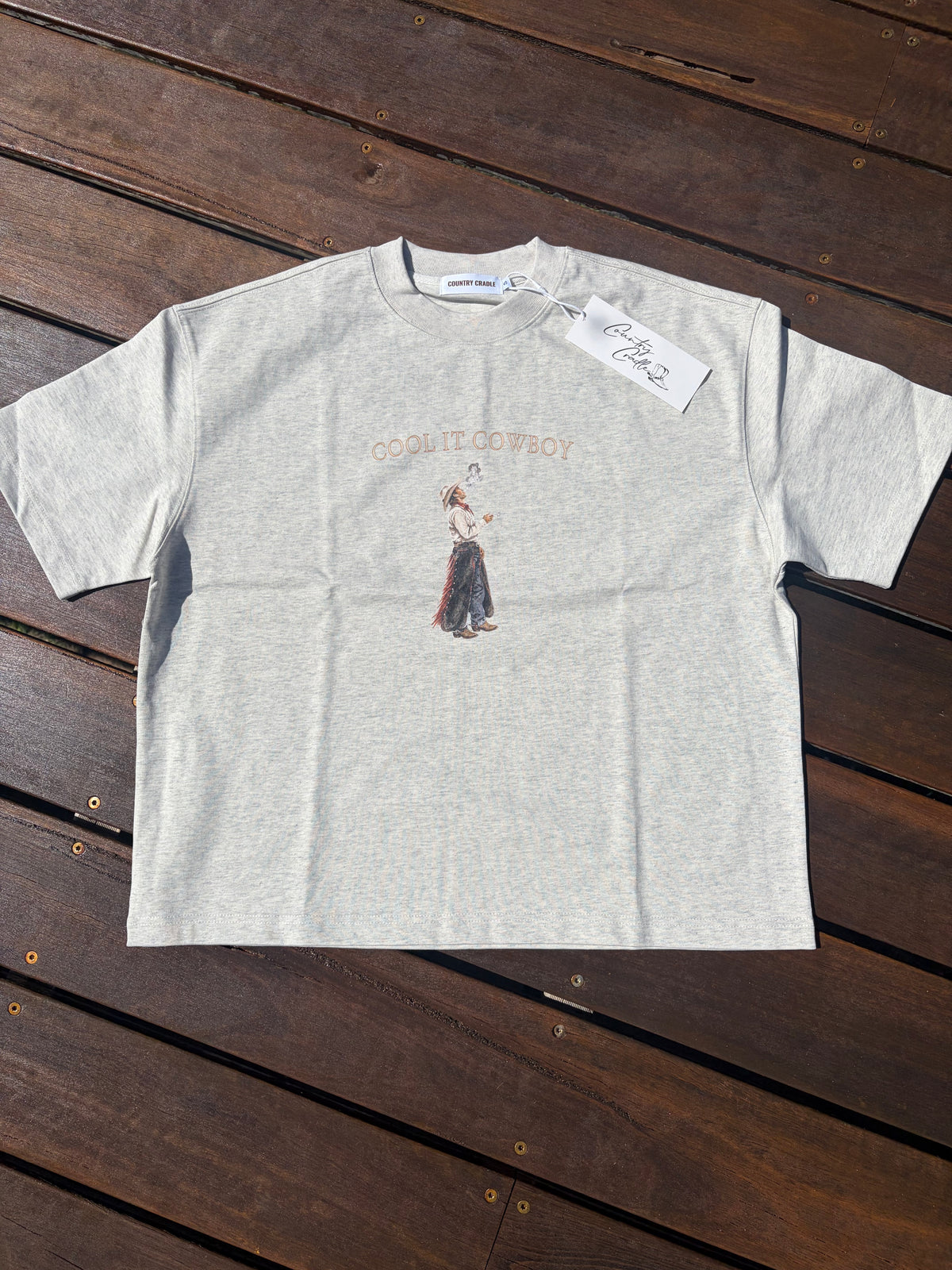 Cool It Cowboy Tee 🤠