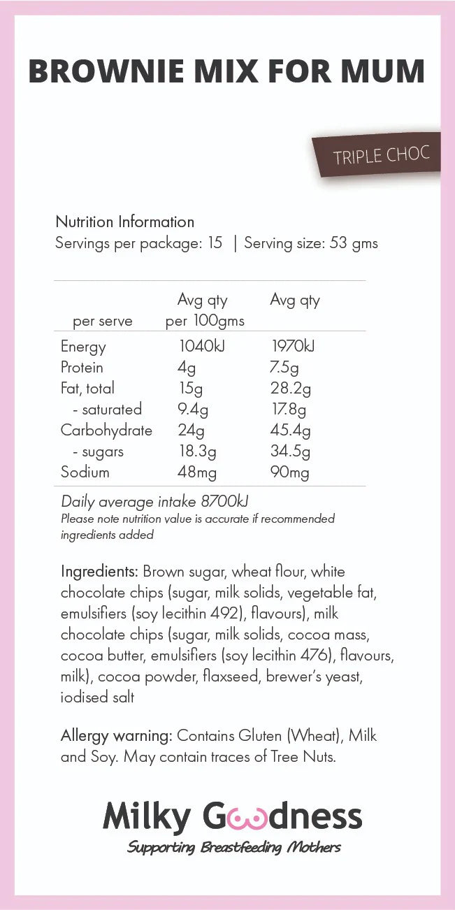 Milky Goodness Brownie